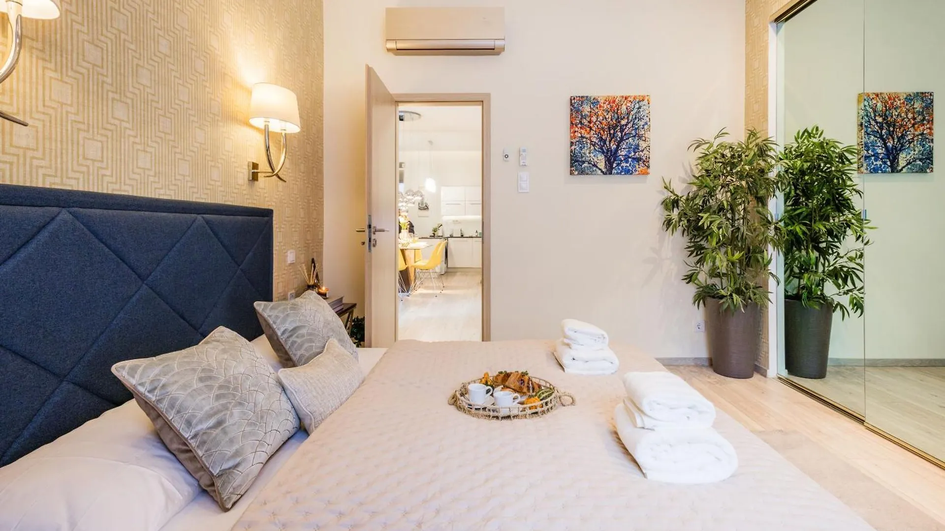 Designer Luxury Home Next To Dohany Synagogue With Balcony Budapešť Apartmán