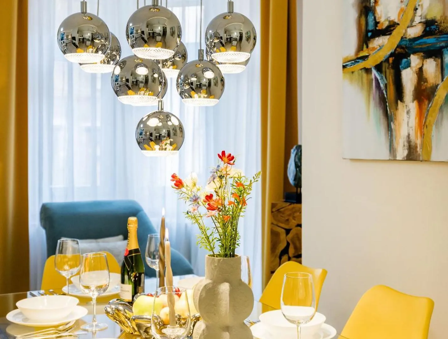 Apartmán Designer Luxury Home Next To Dohany Synagogue With Balcony Budapešť