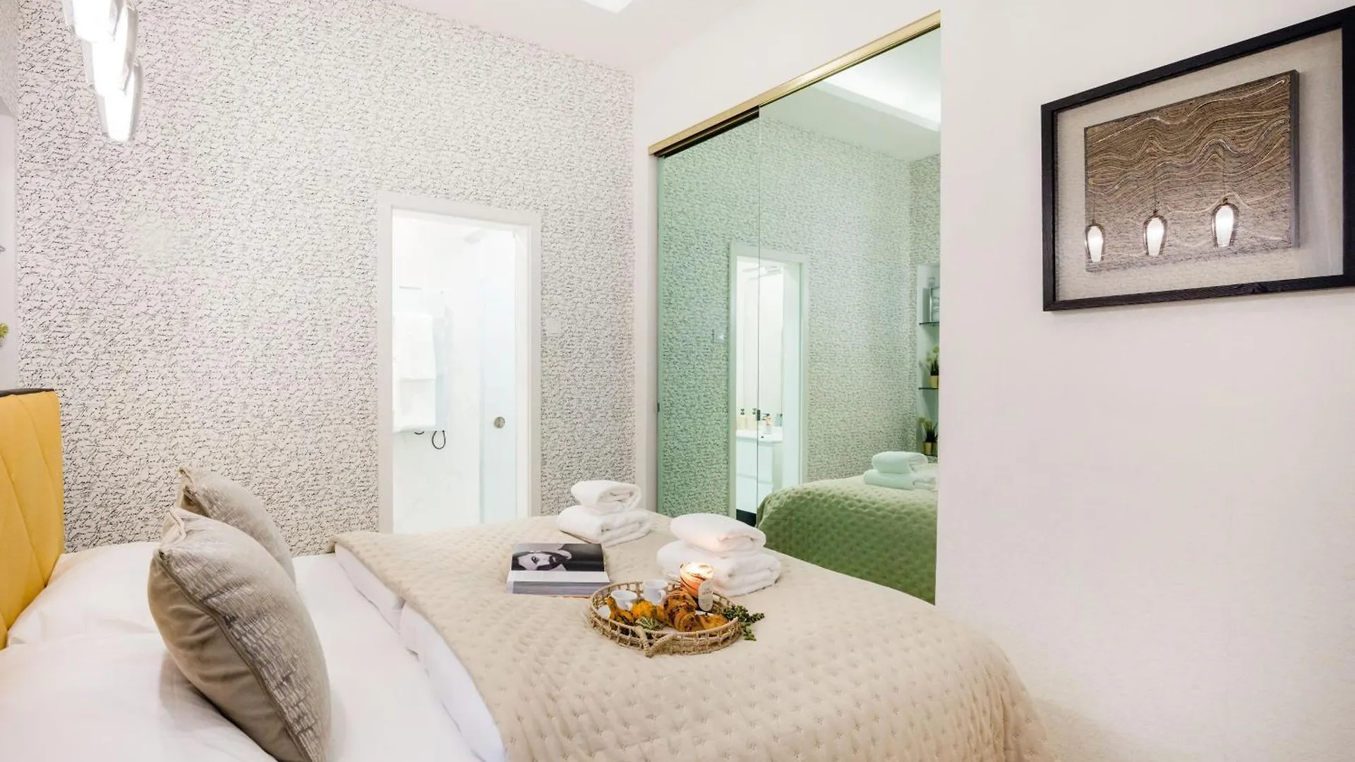 Designer Luxury Home Next To Dohany Synagogue With Balcony Budapešť Apartmán