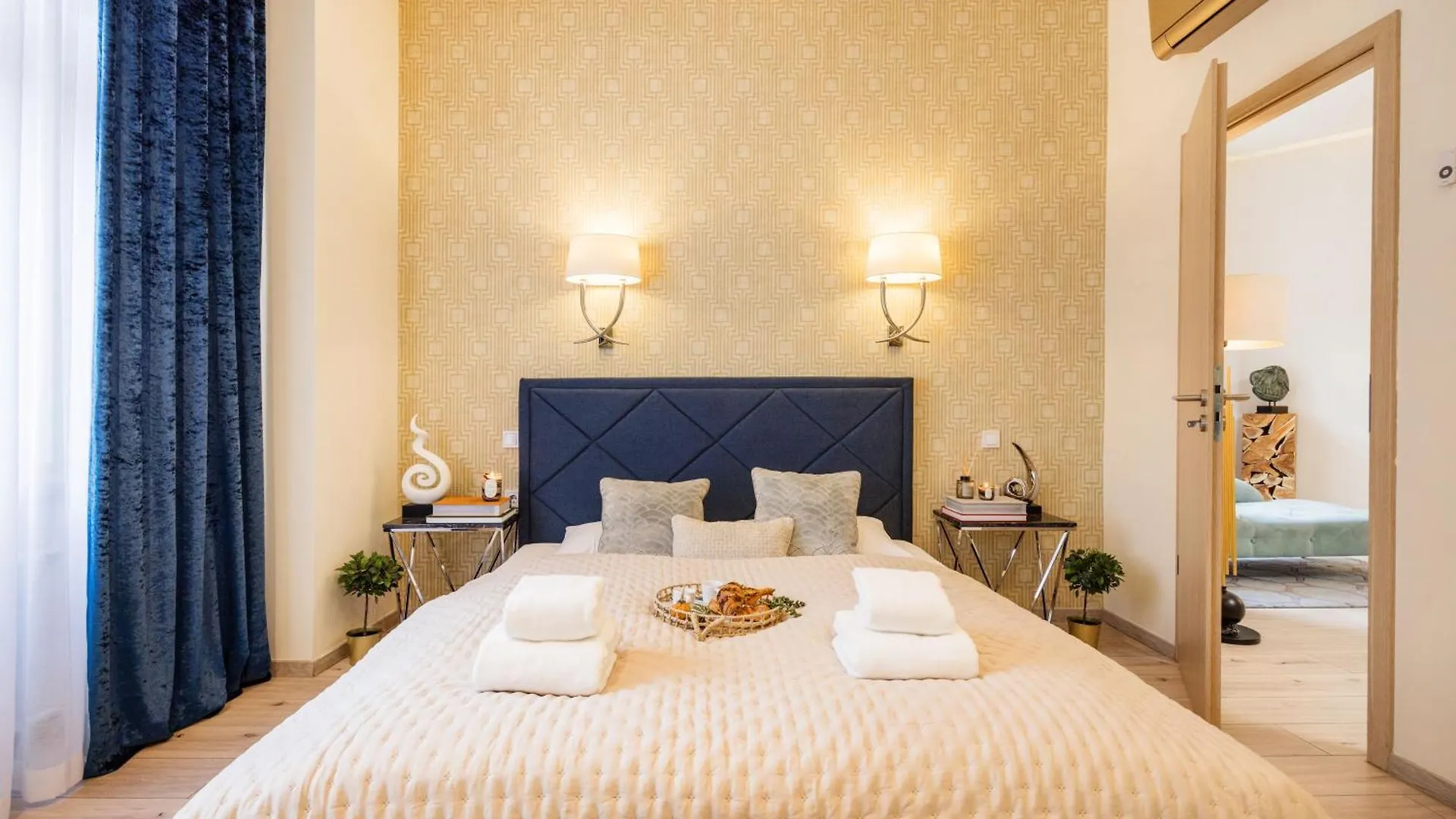 Designer Luxury Home Next To Dohany Synagogue With Balcony Budapešť