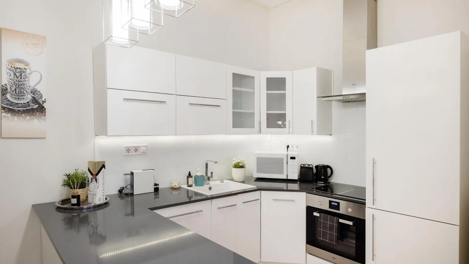 Apartmán Designer Luxury Home Next To Dohany Synagogue With Balcony Budapešť